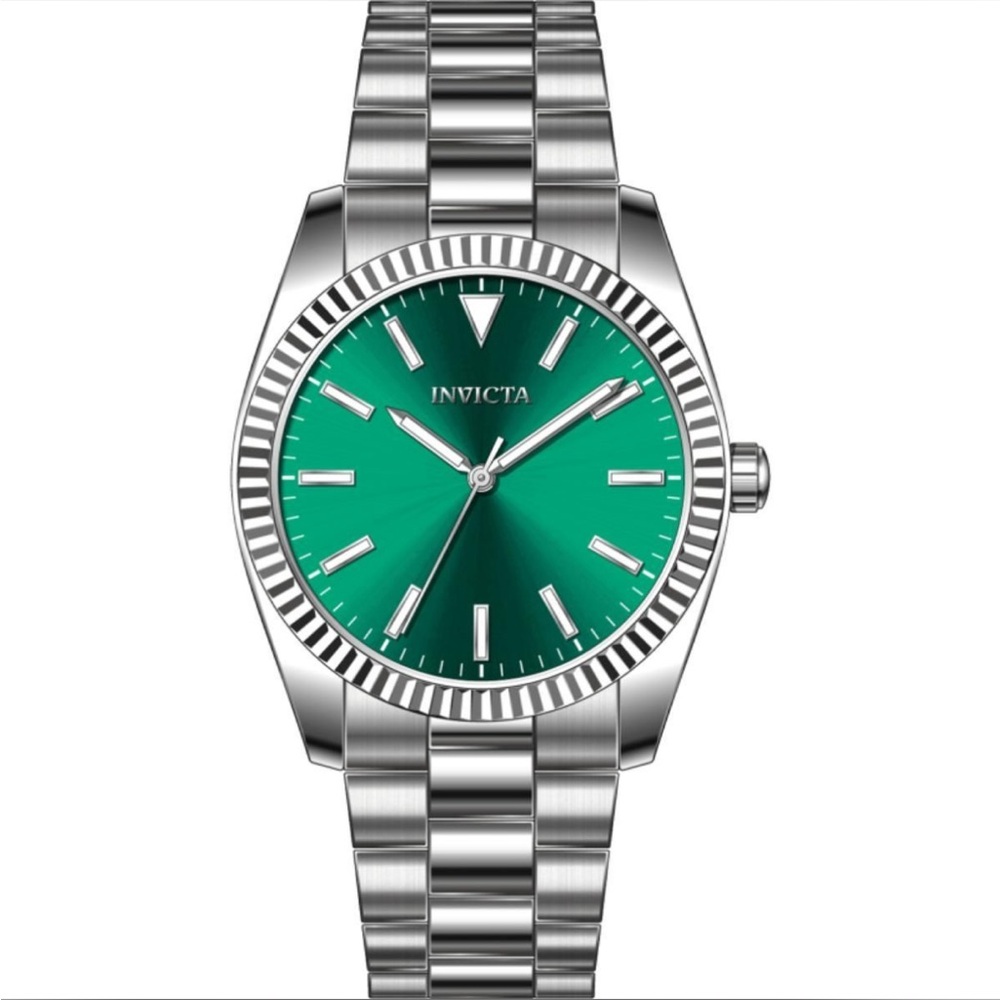Invicta Celestial Men's Watch Green- 40mm, Steel